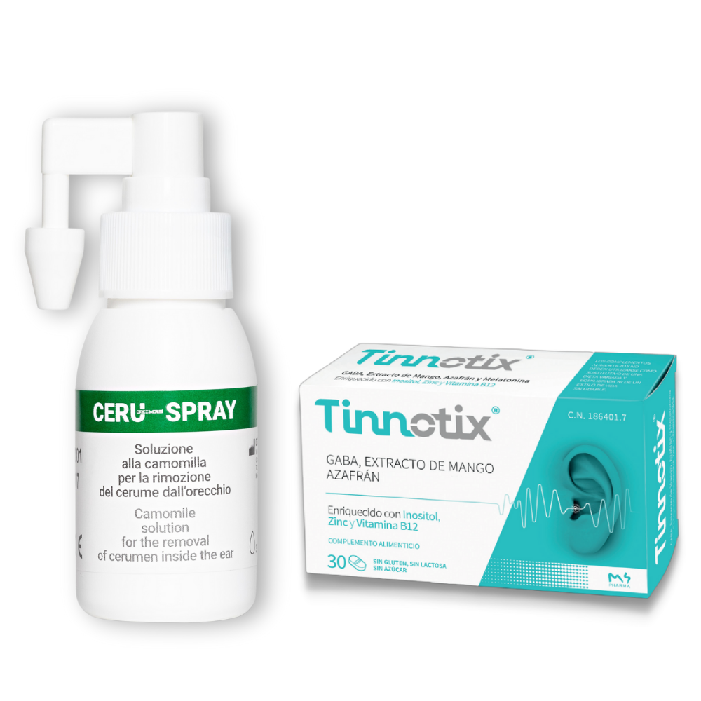 Ceru Spray 30ml + Tinnotix 30 comprimidos